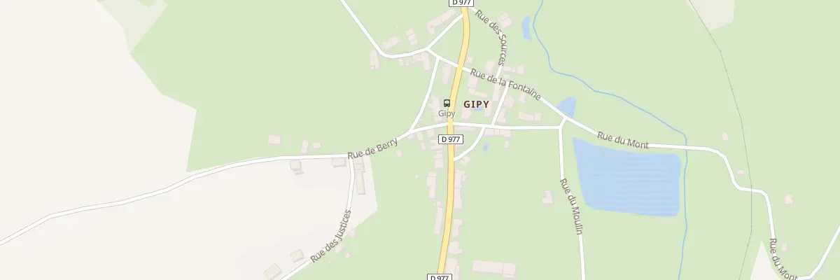 Plan du 1A Rue de Berry à Giry
