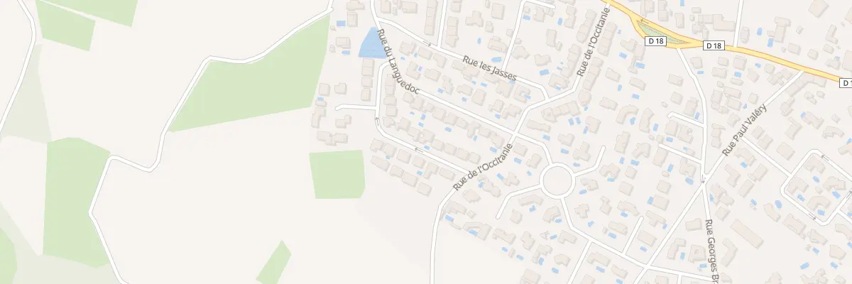 Plan du 10 Rue du Roussillon à Montblanc