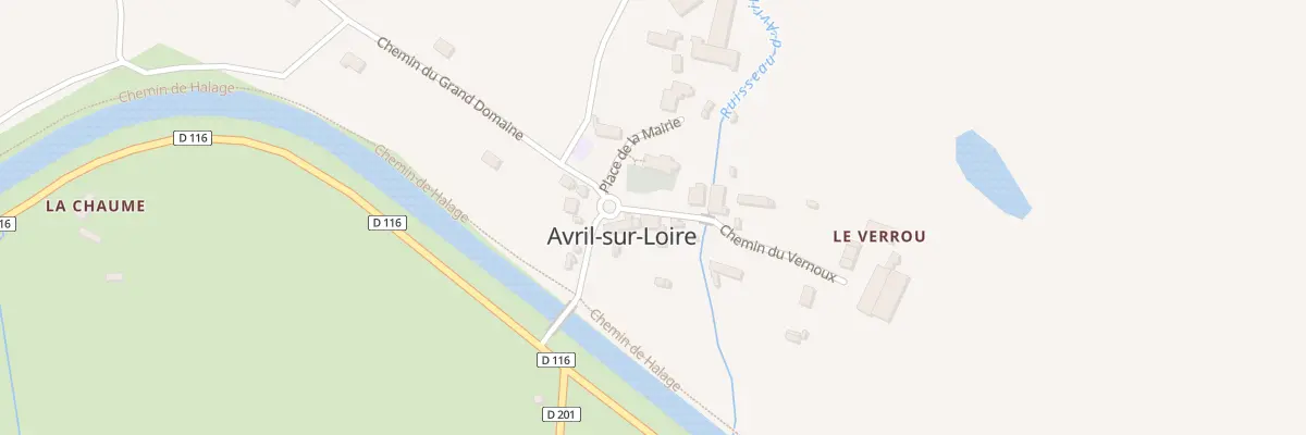 Plan du 4 Pl de la Mairie à Avril-sur-Loire