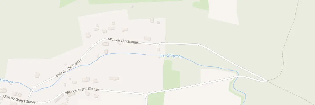 Plan du 14 All de Clinchamps à Épaux-Bézu