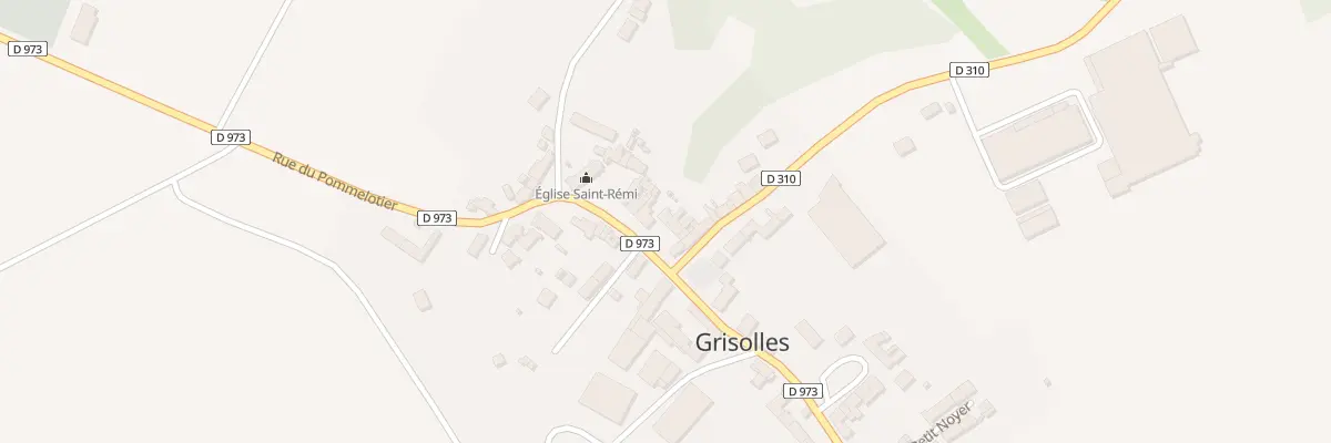 Plan du 6 Rue du Pommelotier à Grisolles