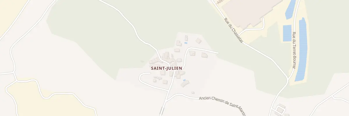 Plan de Saint-julien au Bosc