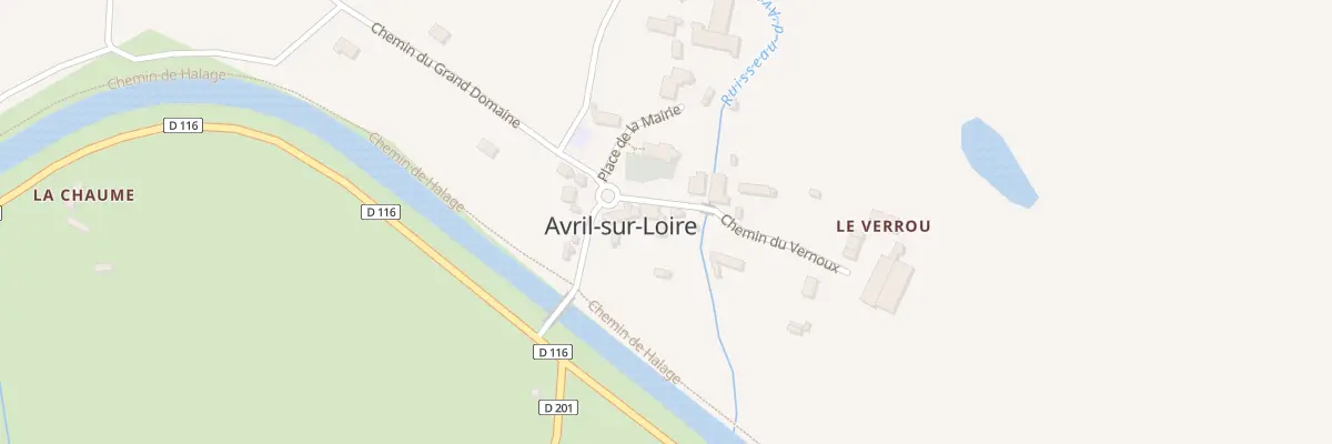 Plan du 12A Le Bourg à Avril-sur-Loire