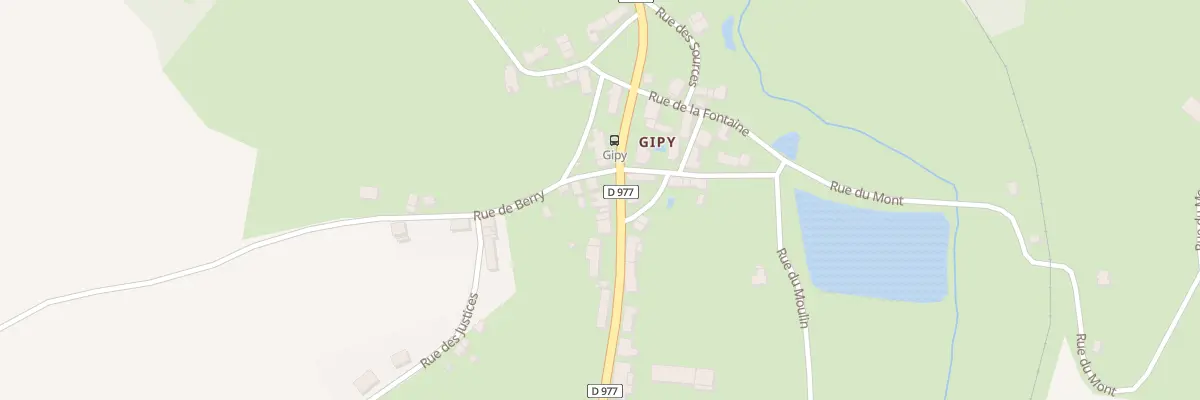 Plan du 9 Rte de Clamecy à Giry