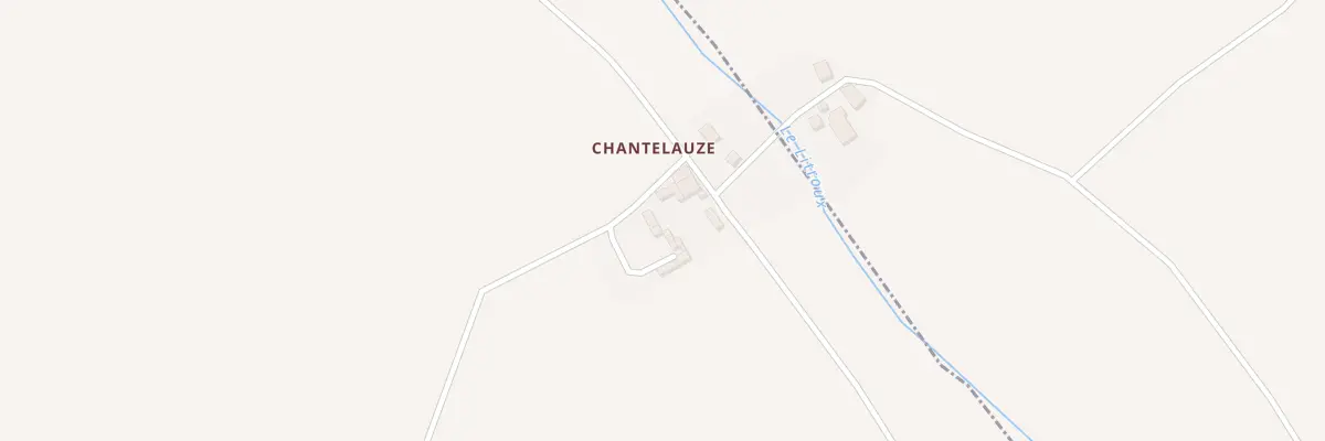 Plan du 1 Chanteloze à Seychalles