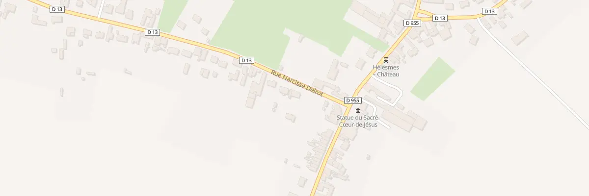 Plan du 2A Rue Narcisse Delrot à Hélesmes