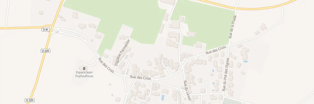 Plan du 5020 Bourg de Reignat à Reignat