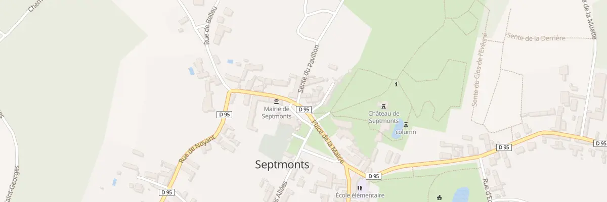 Plan du 17 Pl de la Mairie à Septmonts