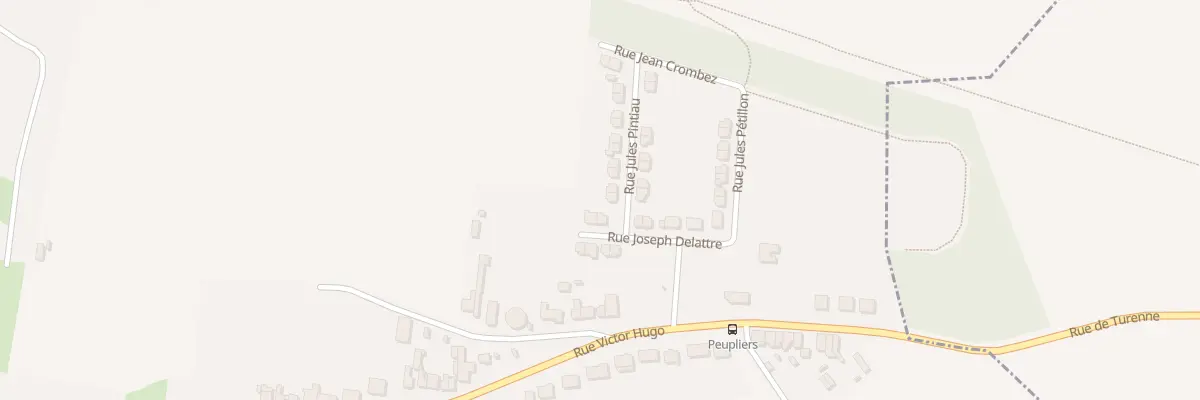 Plan du 1 Rue Jules Pintiau à Escaudain