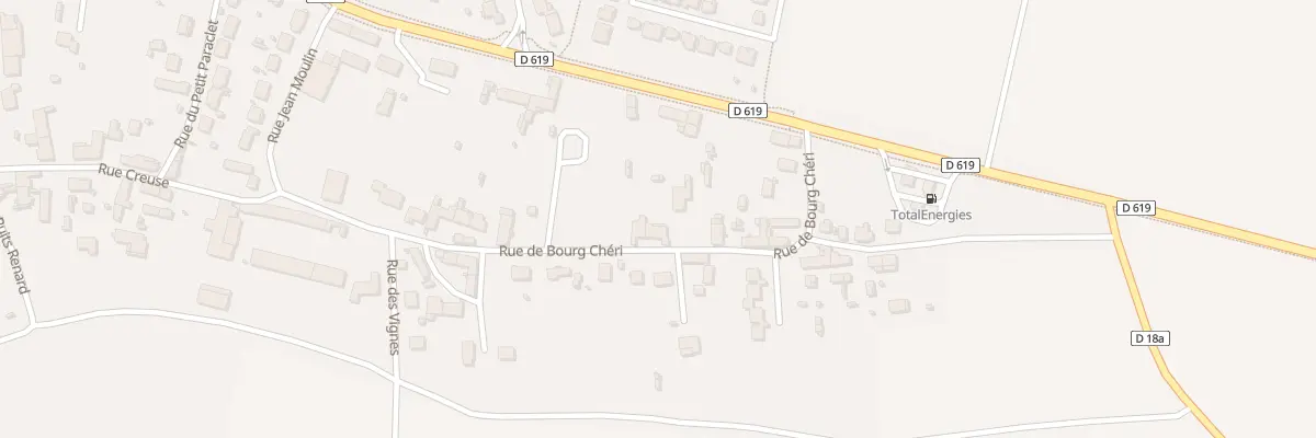 Plan du 17 Rue de Bourg Cheri à Sourdun