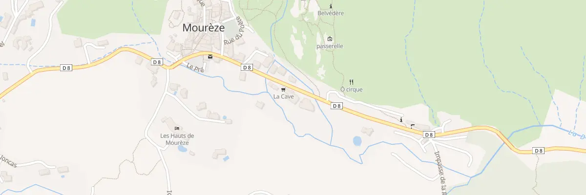 Plan du 25 Rte de la Dolomie à Mourèze