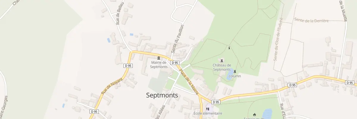 Plan du 18 Pl de la Mairie à Septmonts