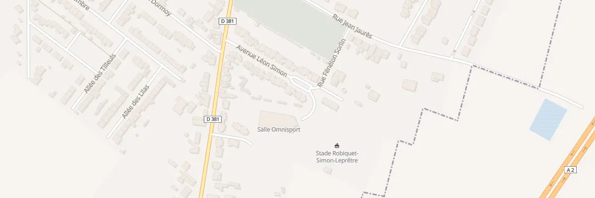 Plan du 26 Rue Leon Simon à Neuville-sur-Escaut