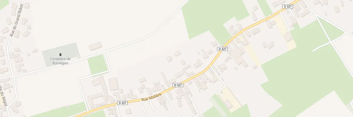 Plan du 561 Rue Molière à Rumegies