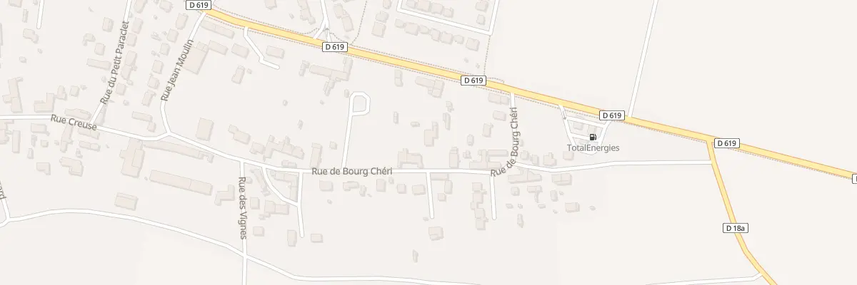 Plan du 19 Rue de Bourg Cheri à Sourdun