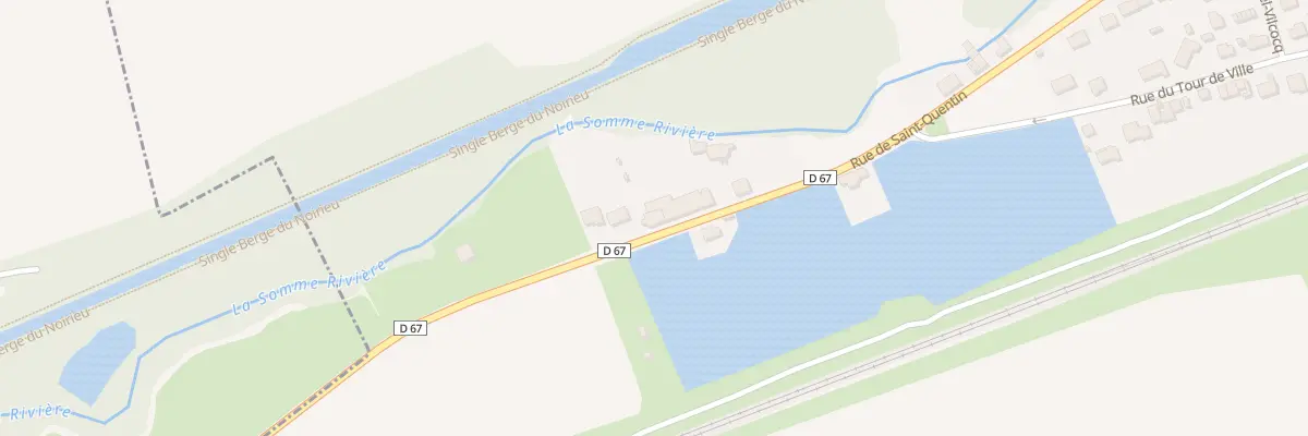Plan du 1250 Rue de St Quentin à Essigny-le-Petit