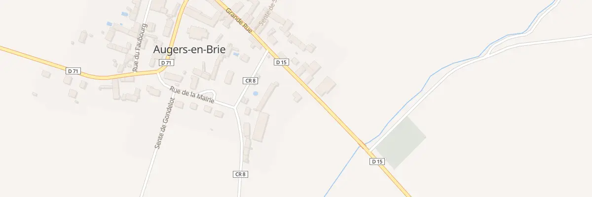 Plan du 2 Rue Grande à Augers-en-Brie