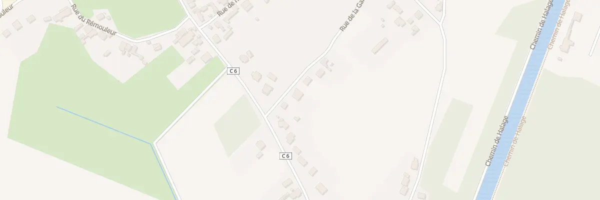 Plan du 9 Rue de la Gare à Travecy