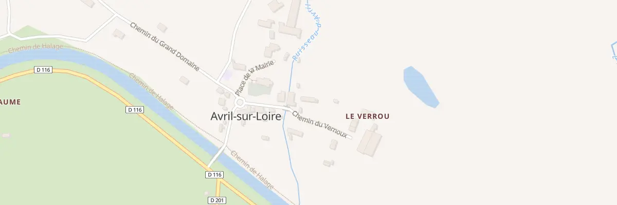 Plan du 7 Che du Vernoux à Avril-sur-Loire