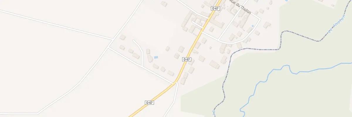 Plan du 34 Rte de Champvallon à Chamvres