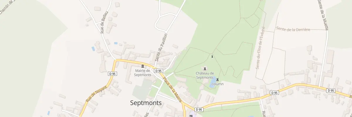 Plan du 21 Pl de la Mairie à Septmonts
