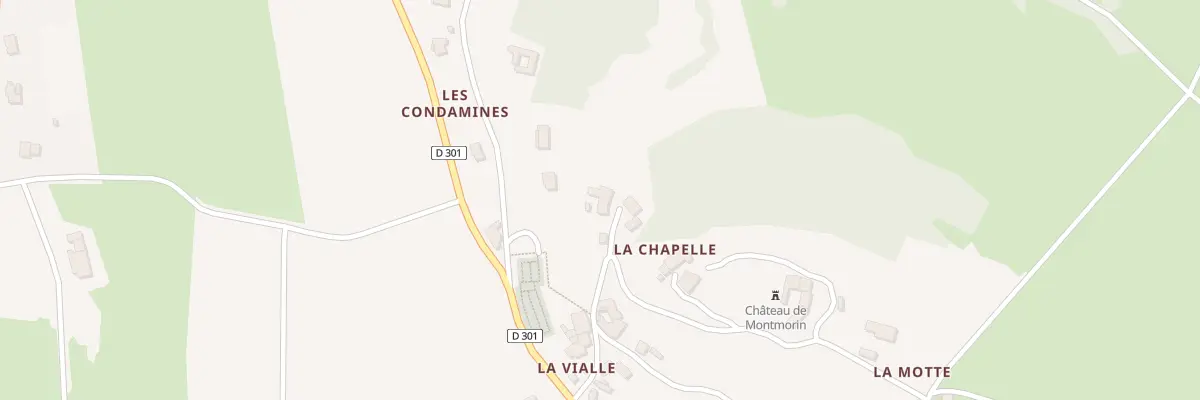 Plan du 5011 La vialle à Montmorin
