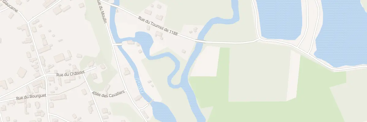 Plan du 10 Rue du Tournoi de 1188 à Vendeuil