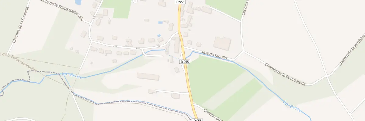 Plan du 42 Rue du Moulin à Septmonts