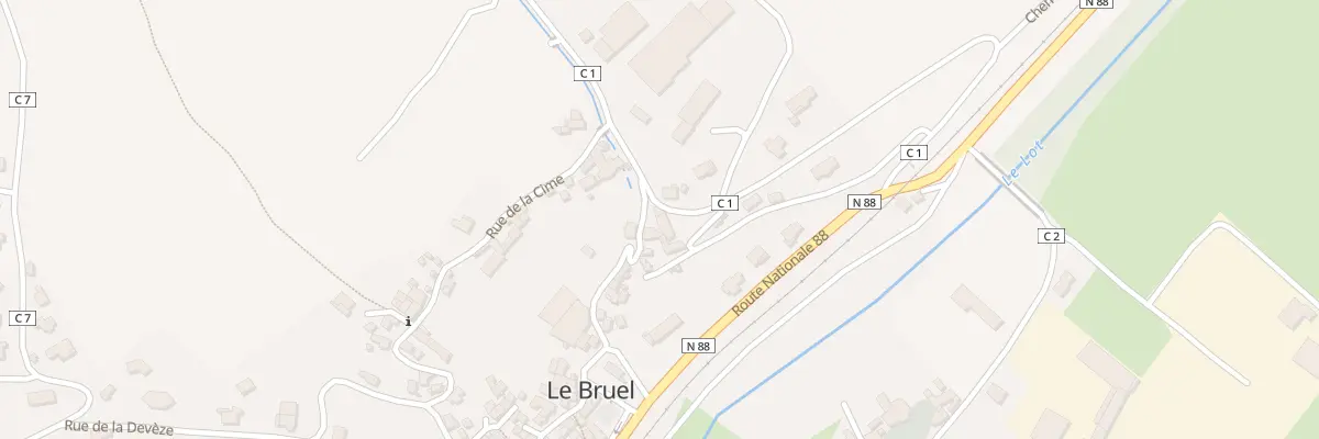 Plan du 5199 Rte du Fiou à Esclanèdes