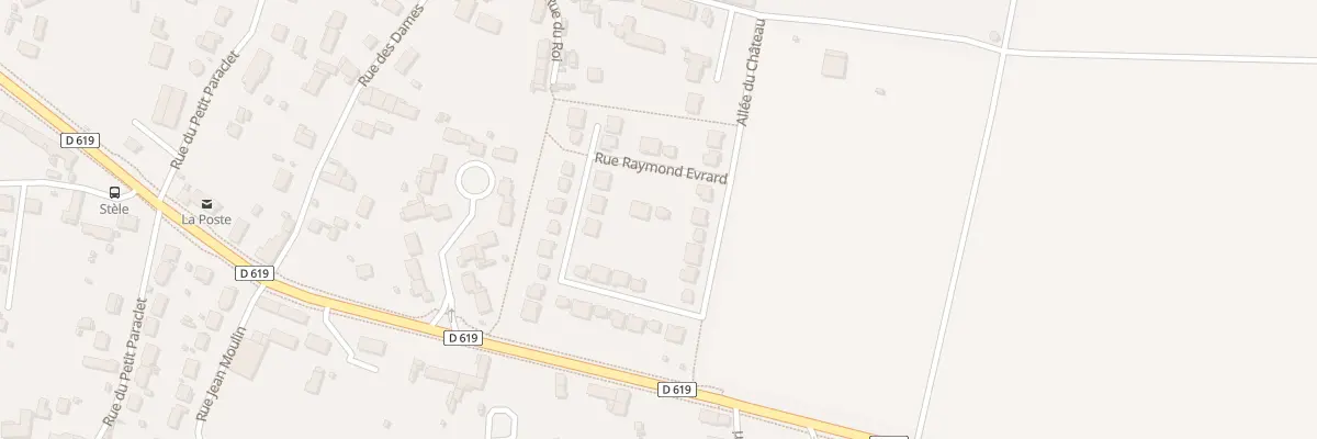 Plan du 1 Rue Raymond Evrard à Sourdun