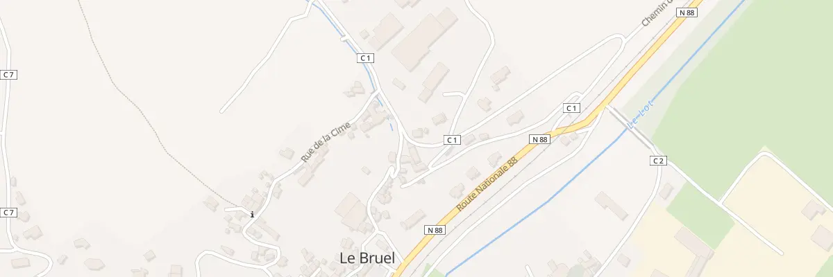 Plan du 514 Rte du Fiou à Esclanèdes