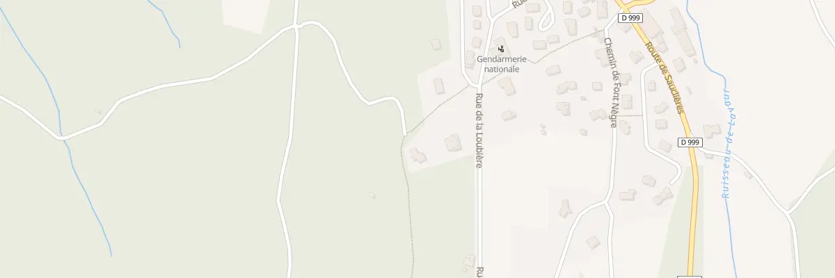 Plan du 5667 La Loubiere à Saint-Jean-du-Bruel
