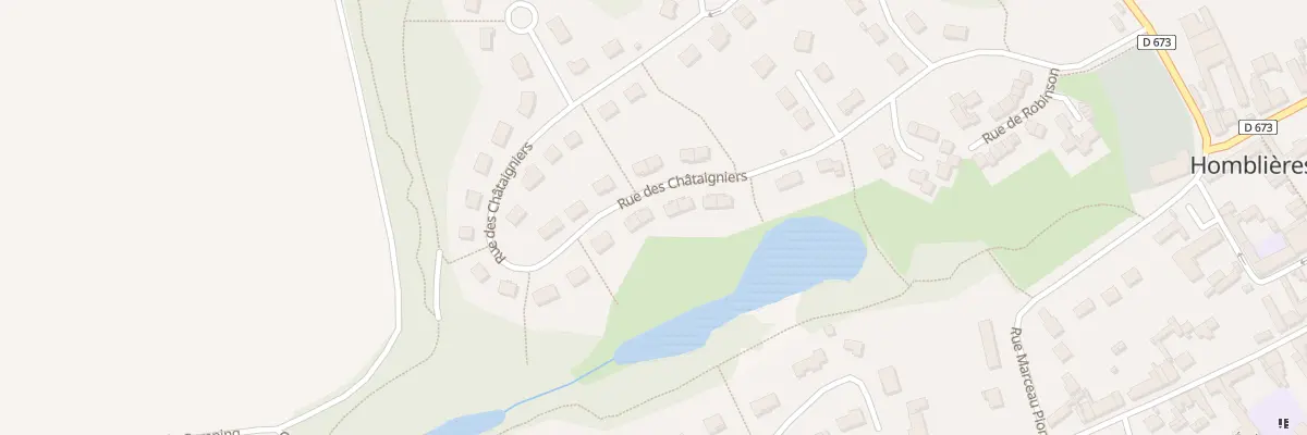 Plan du 15 Rue des Châtaigniers à Homblières
