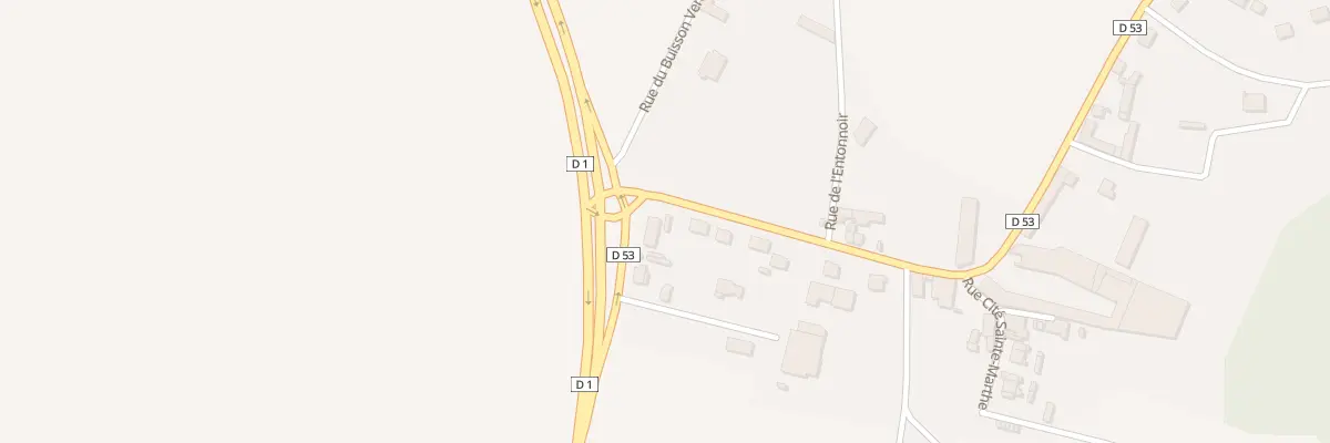 Plan du 6 Rue de la Croix-blanche à Terny-Sorny