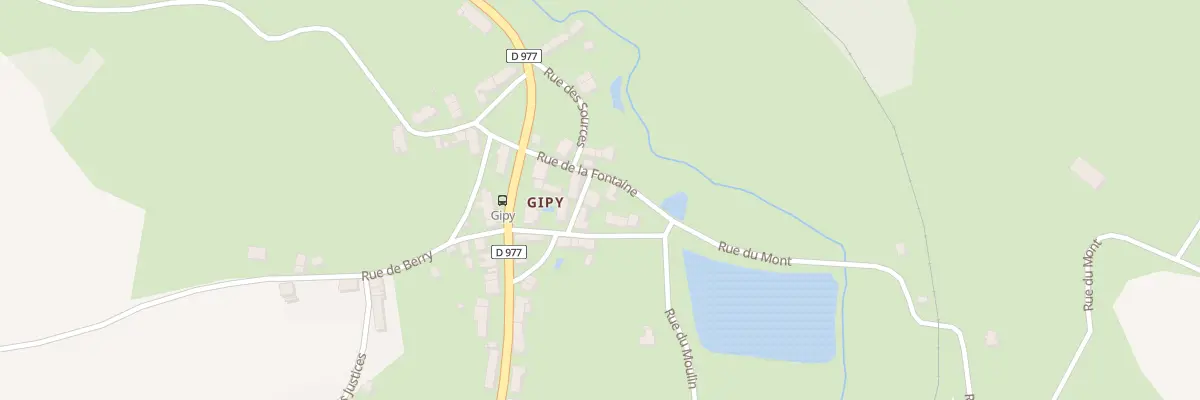 Plan du 4 Rue des Sources à Giry