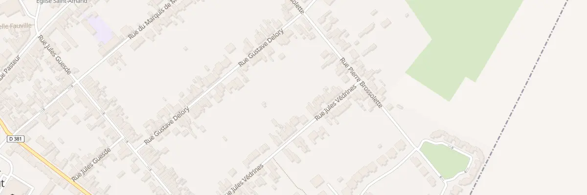 Plan du 37 Rue Jules Védrines à Neuville-sur-Escaut