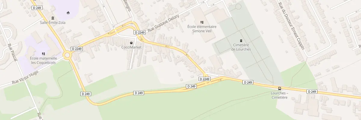 Plan du 322B Rue Carnot à Lourches
