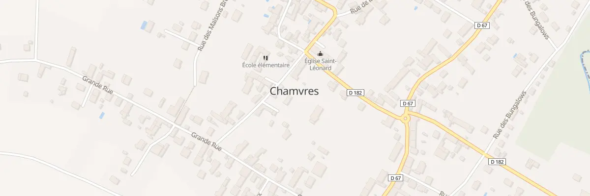 Plan du 4 Rue des Ecoles à Chamvres