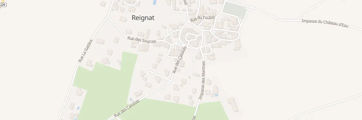 Plan du 5066 Les Cassiots à Reignat