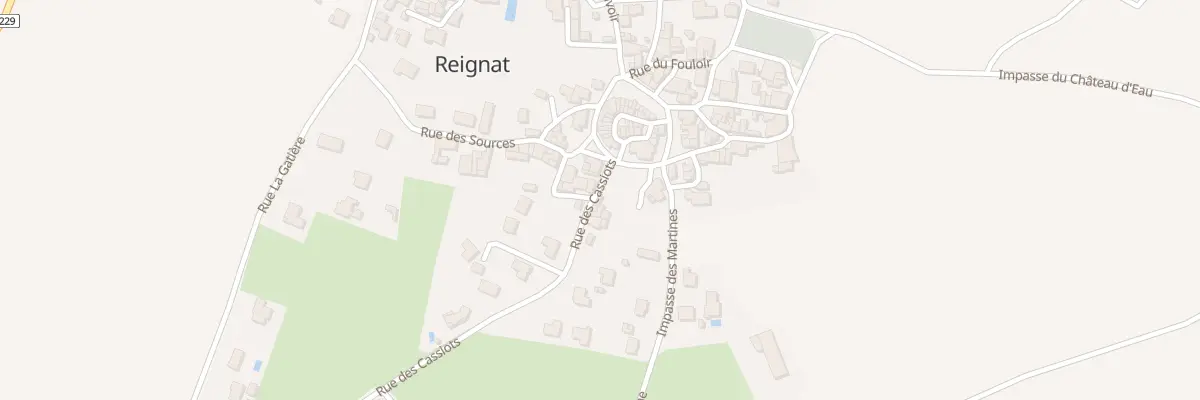 Plan du 5065 Les Cassiots à Reignat