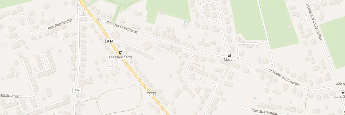 Plan du 26 Rue des Planchards à Yzeure