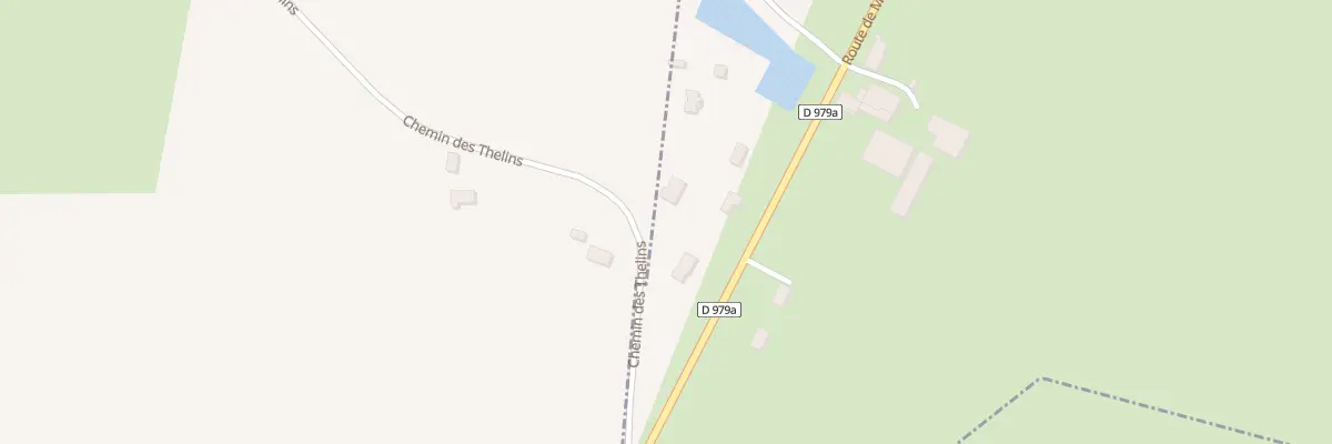 Plan du 10 Rte de Moulins à Gennetines