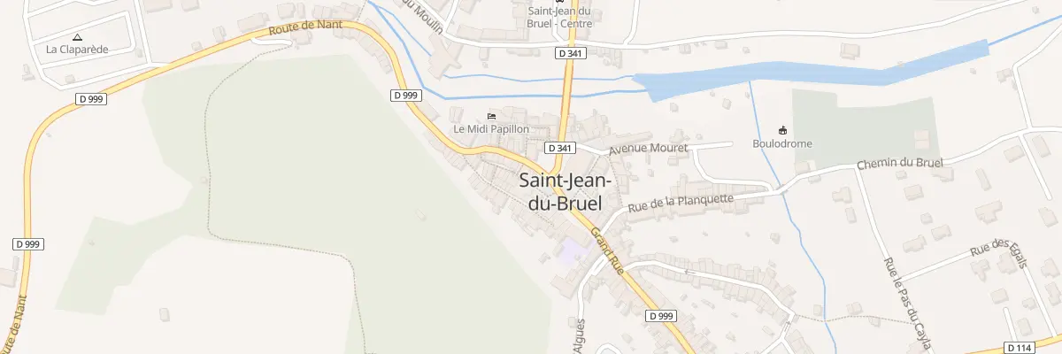 Plan du 16 Grand Rue à Saint-Jean-du-Bruel