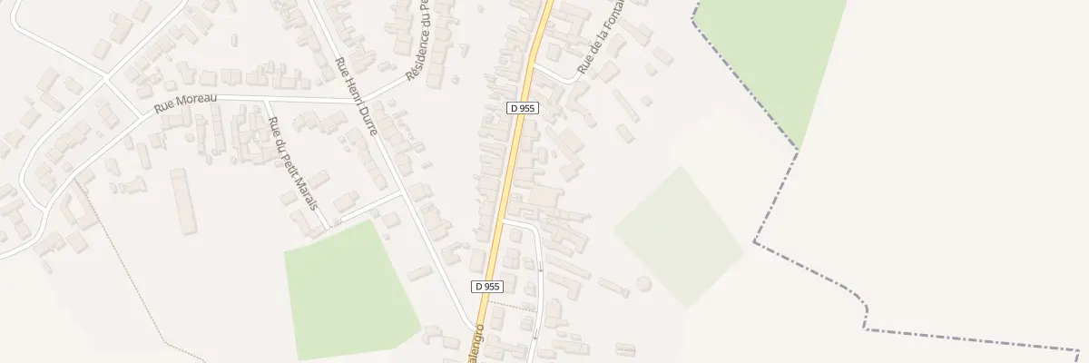Plan du 37 Rue Roger Salengro à Hélesmes