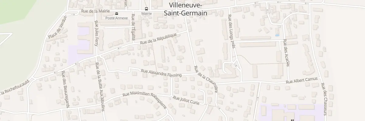 Plan du 120 Rue de la Chaumière à Villeneuve-Saint-Germain