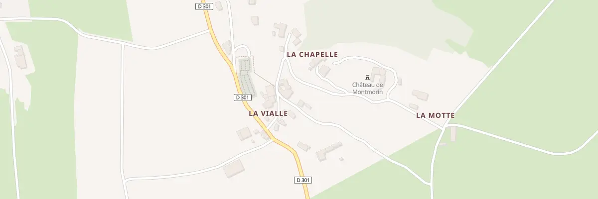 Plan du 5009 La vialle à Montmorin