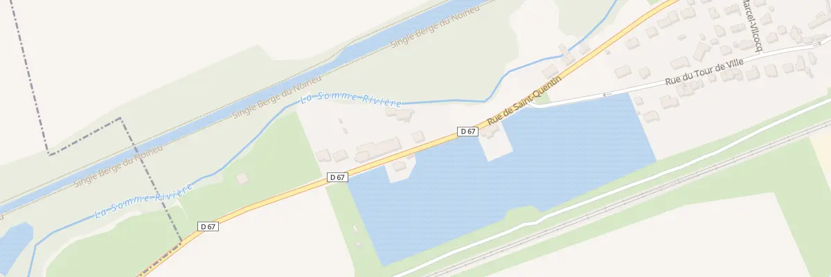 Plan du 1312 Rue de St Quentin à Essigny-le-Petit