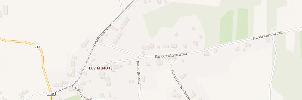 Plan du 5417 Les Minots à Luzillat