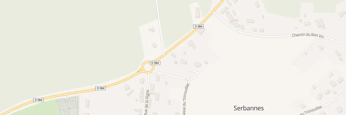 Plan du 4 Rte de Bellerive sur Allier à Serbannes