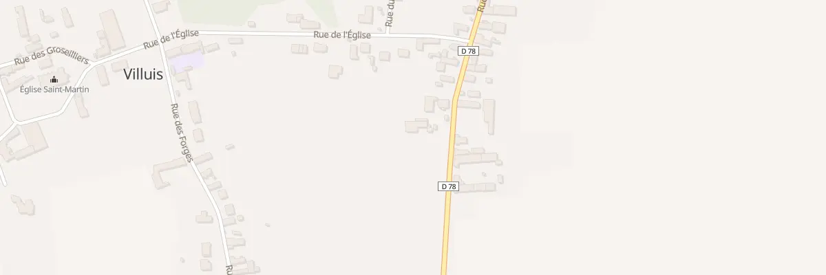 Plan du 39 Rue de Noyen à Villuis